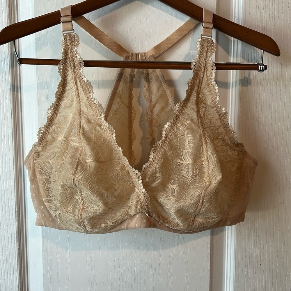 INC Intimates Bralette 2X festival summer resort vacation boho bohemian